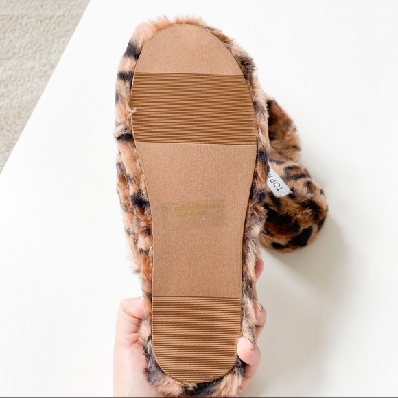 Top Moda Leopard Slippers Ben-25 - Picture 6 of 8